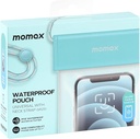 Momax - Waterproof Pouch Universal With Neck Strap Blue