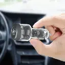 Powerology Ultra-Quick Crystalline Car Charger Transparent