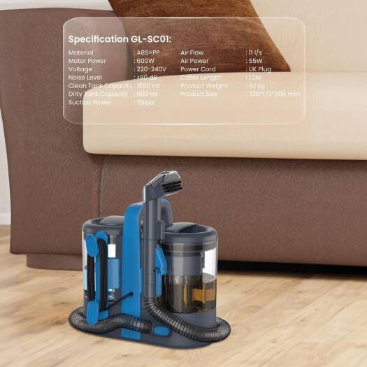 Green Lion Carpet Cleaner Pro - Blue