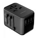 Powerology Universal Multi-Port Travel Adapter 65W