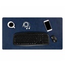 Powerology Vegan Leather Desk Pad Blue