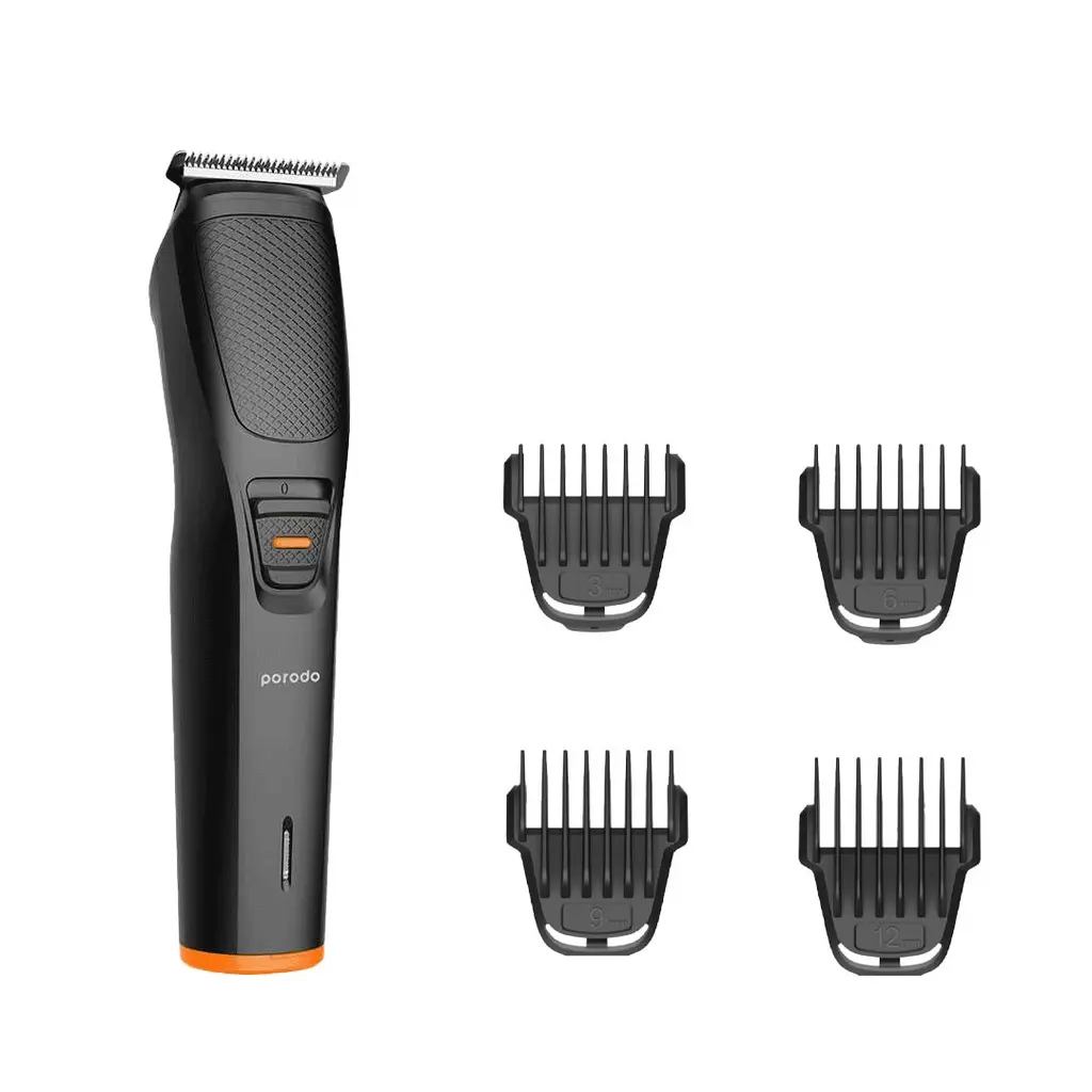 Porodo Wide T-Blade Beard Trimmer 4 Combs Included.webp