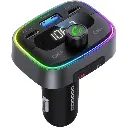 Porodo Smart Car Charger FM Transmitter - Black7.webp