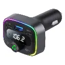 Porodo Smart Car Charger FM Transmitter - Black5.webp