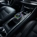 Porodo Smart Car Charger FM Transmitter - Black3.webp