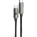 [PDUC95GY] Porodo PowerSync 240W High-Speed USB-C Cable - Gray.webp