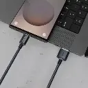 Porodo USB-A to USB-C Braided Cable - Black (4).webp