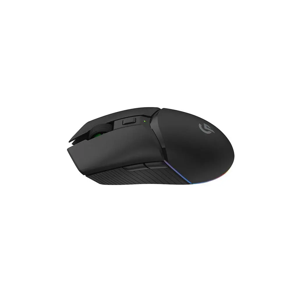 Porodo Gaming 7D Wireless RGB Mouse 10000 DPI with Built-In Rechargeable Battery 600mAh - Black (5).webp