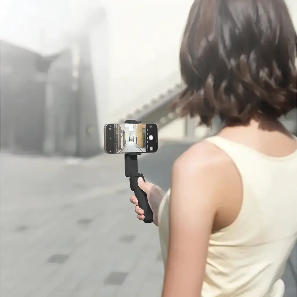 Porodo Lifestyle Ultra-Compact Bluetooth Selfie Stick - Black (3).webp