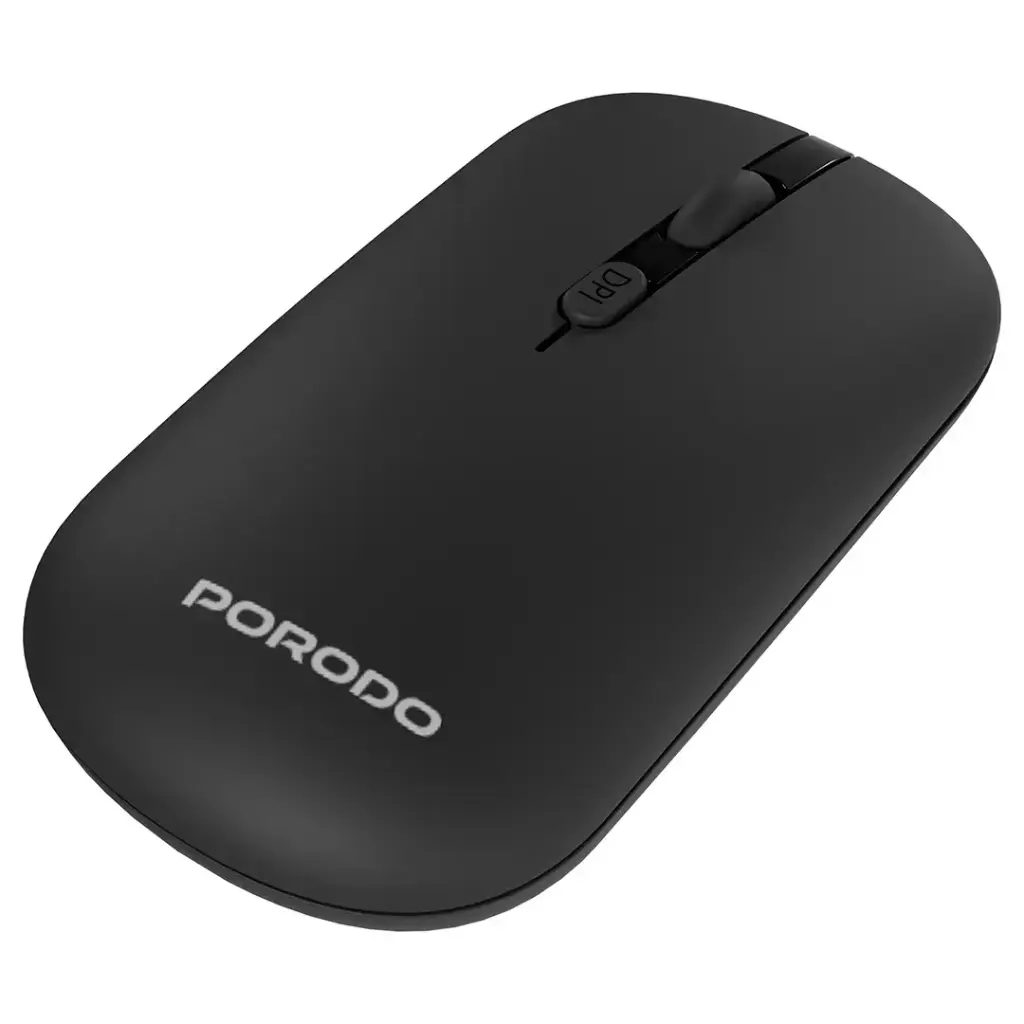 Porodo 6-In-1 keyboard & mouse Set - Black2.webp