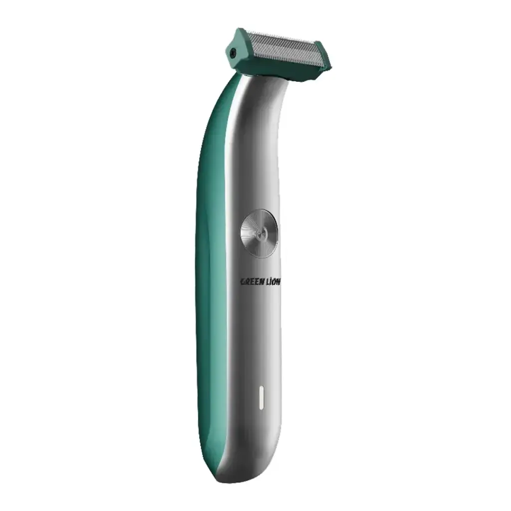 Green Lion One Blade X Hair Trimmer - Silver-Green.webp