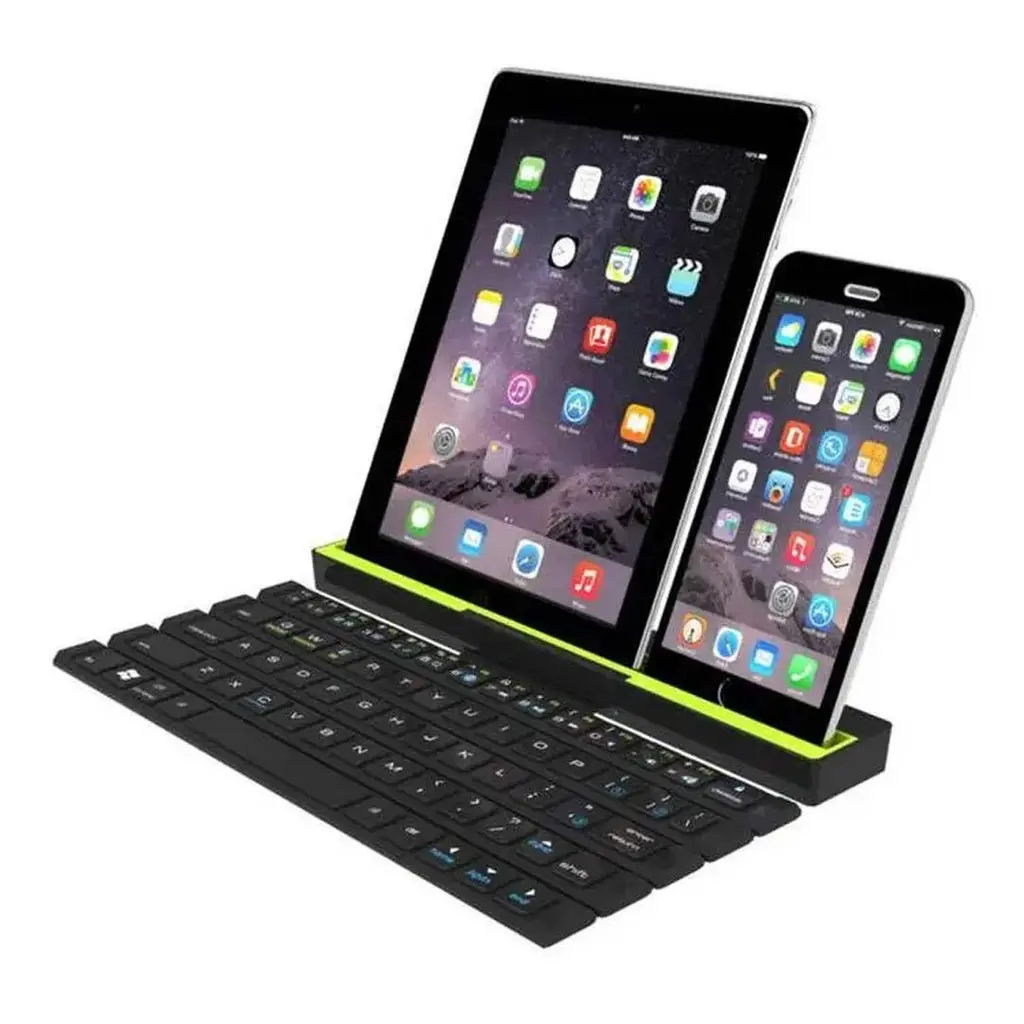 [GNFLXKBBK] Green Lion Multi-Functional Rollable Wireless Keyboard ( Arabic - English ) - Black.webp