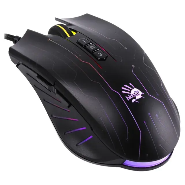 Bloody - Illuminate Gaming Desktop Mouse & Keyboard - Black.webp