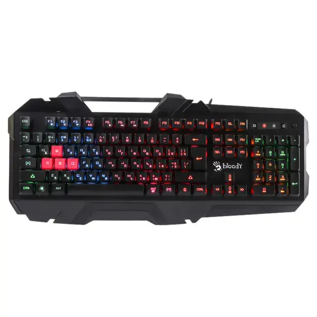 Bloody - Illuminate Gaming Desktop Mouse & Keyboard - Black (1).webp