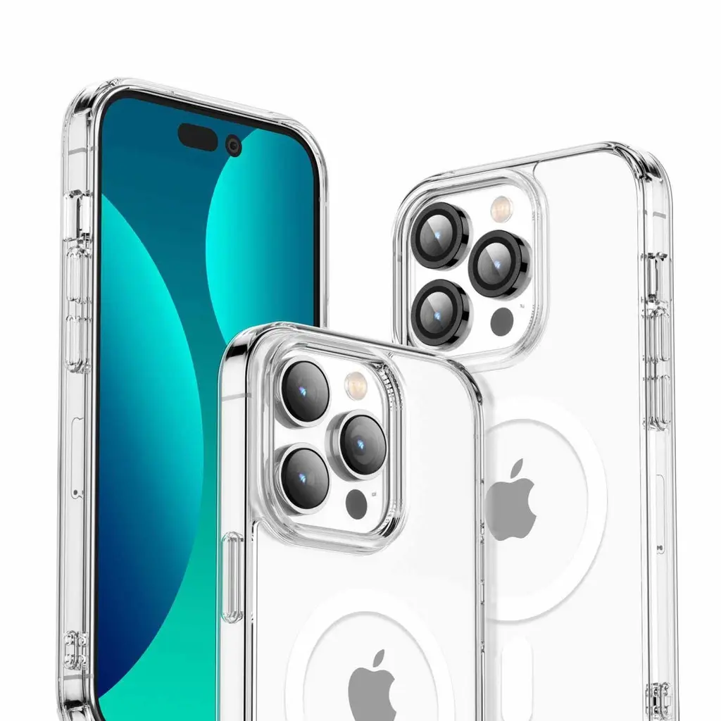 Green Lion 4 in 1 Protection Pack for iPhone15 Pro - iPhone Pro Max - Transparent (1).webp