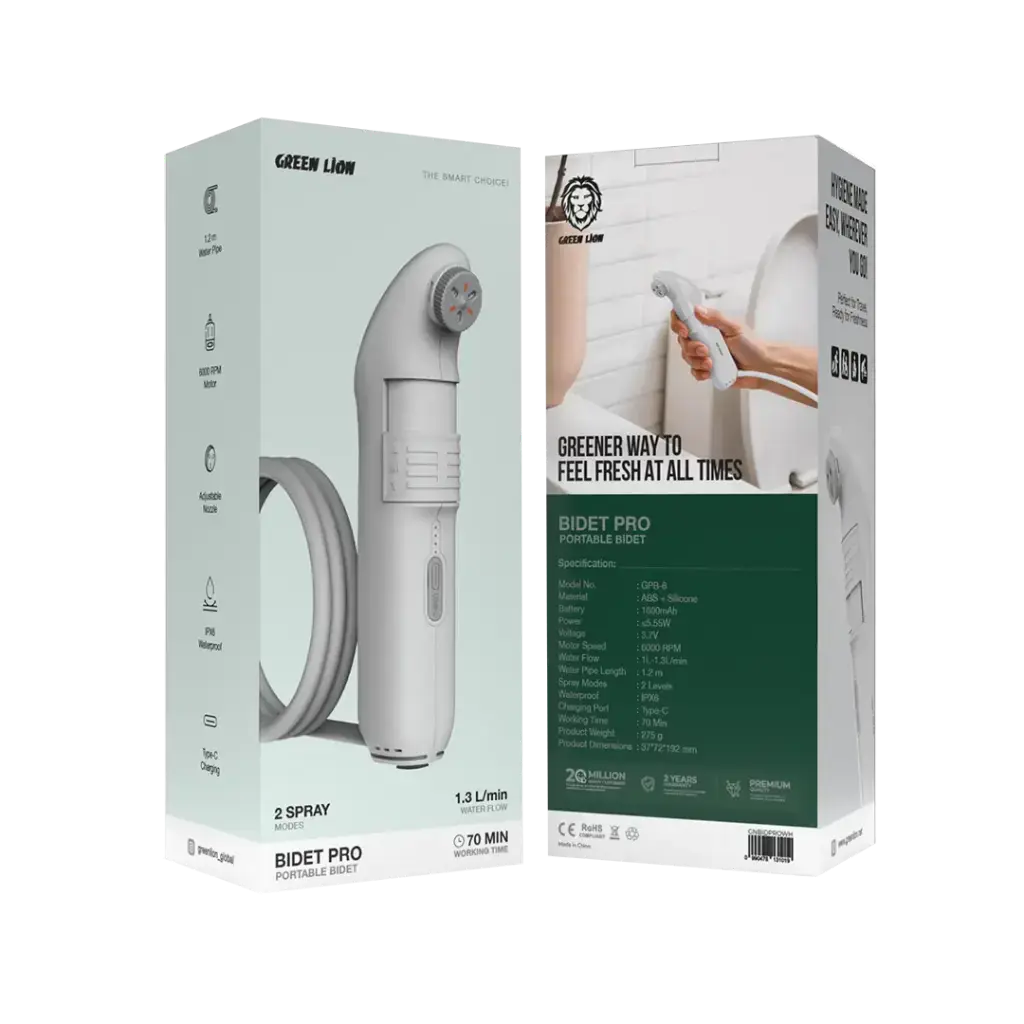 Green Lion Bidet Pro Portable Bidet 5.55W - White.webp