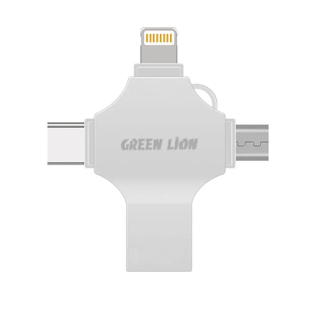 Green Lion 4-in-1 USB Flash Drive 256GB.webp