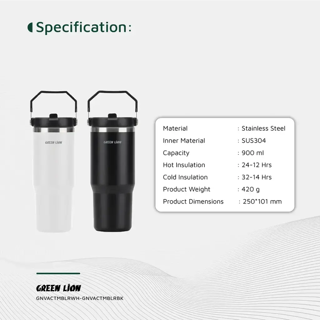 Green Lion Vacuum Tumbler 900ml Bottle (1).webp