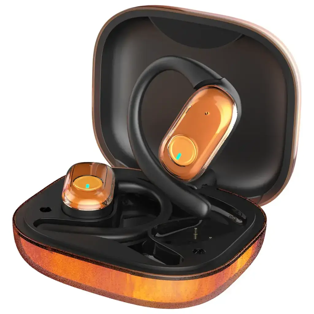 [GNCA85HEADOG] Green Lion Catania Open Ear Headphones - Orange.webp