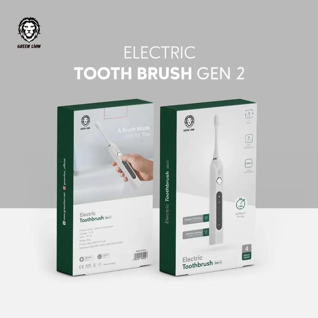 Green Lion Electric Toothbrush (Gen-2).webp