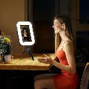 Porodo Lifestyle Handheld Ring Grip Camera & phone vlogging ligh (5).webp