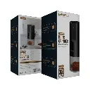 LePresso Portable Coffee Conical Grinder Espresso Machine - Black.webp