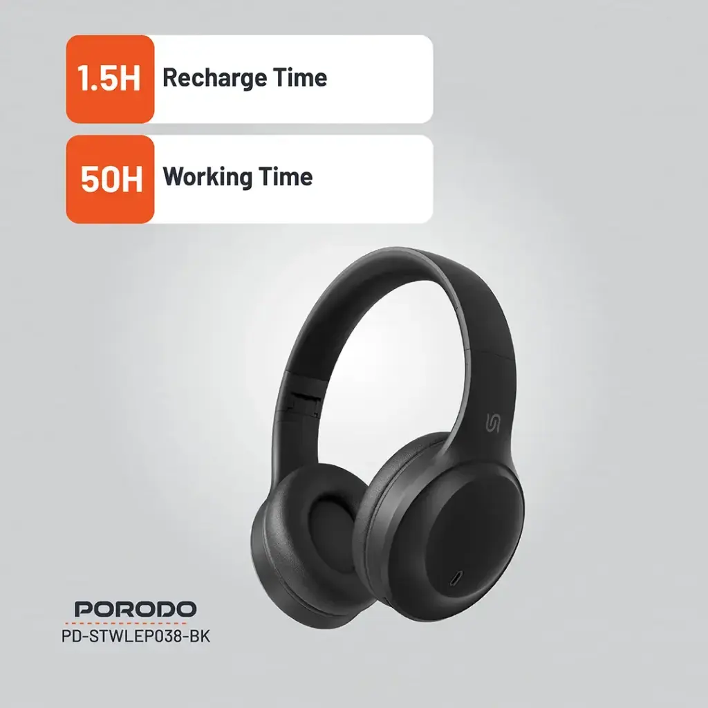 Porodo Soundtec PRIMO Wireless Headphone  (4).webp