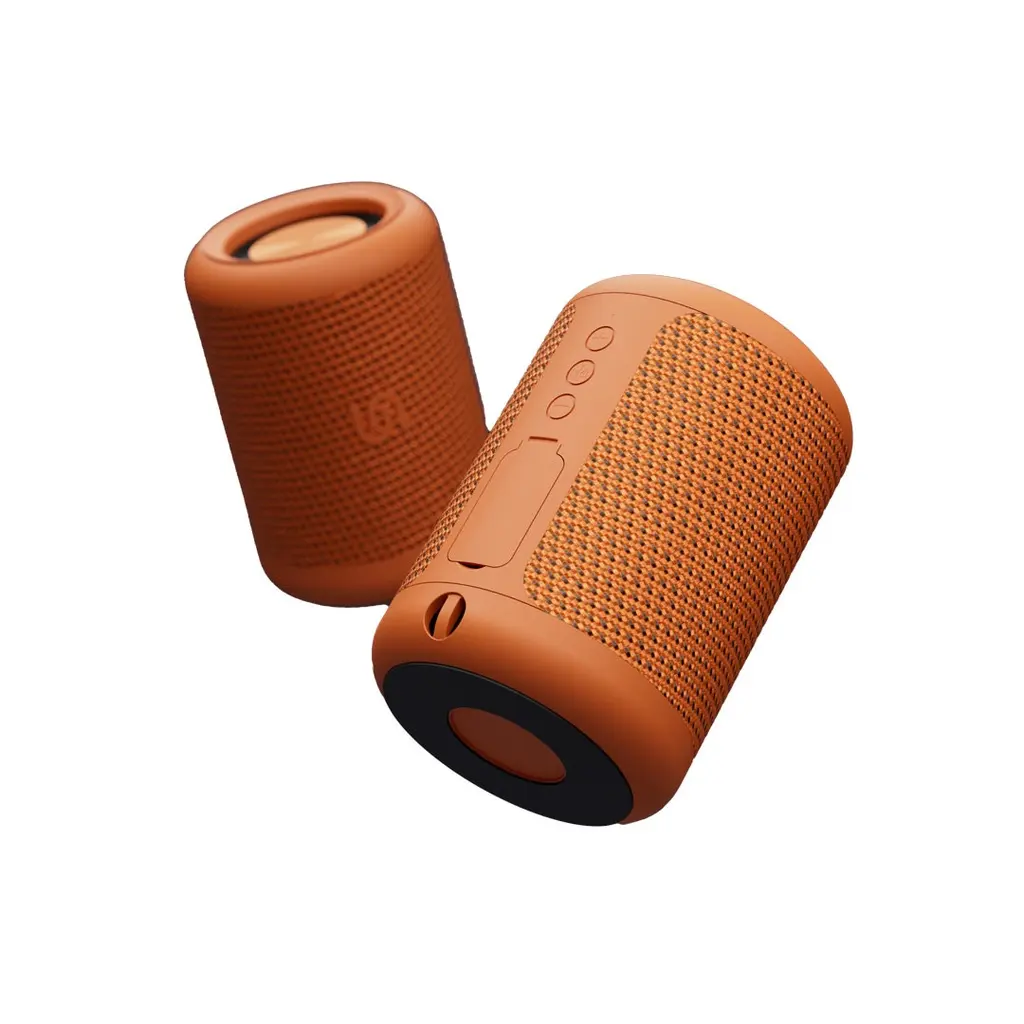 Porodo Soundtec Waterproof IP65 Portable Bluetooth Speaker - Orange (2).webp