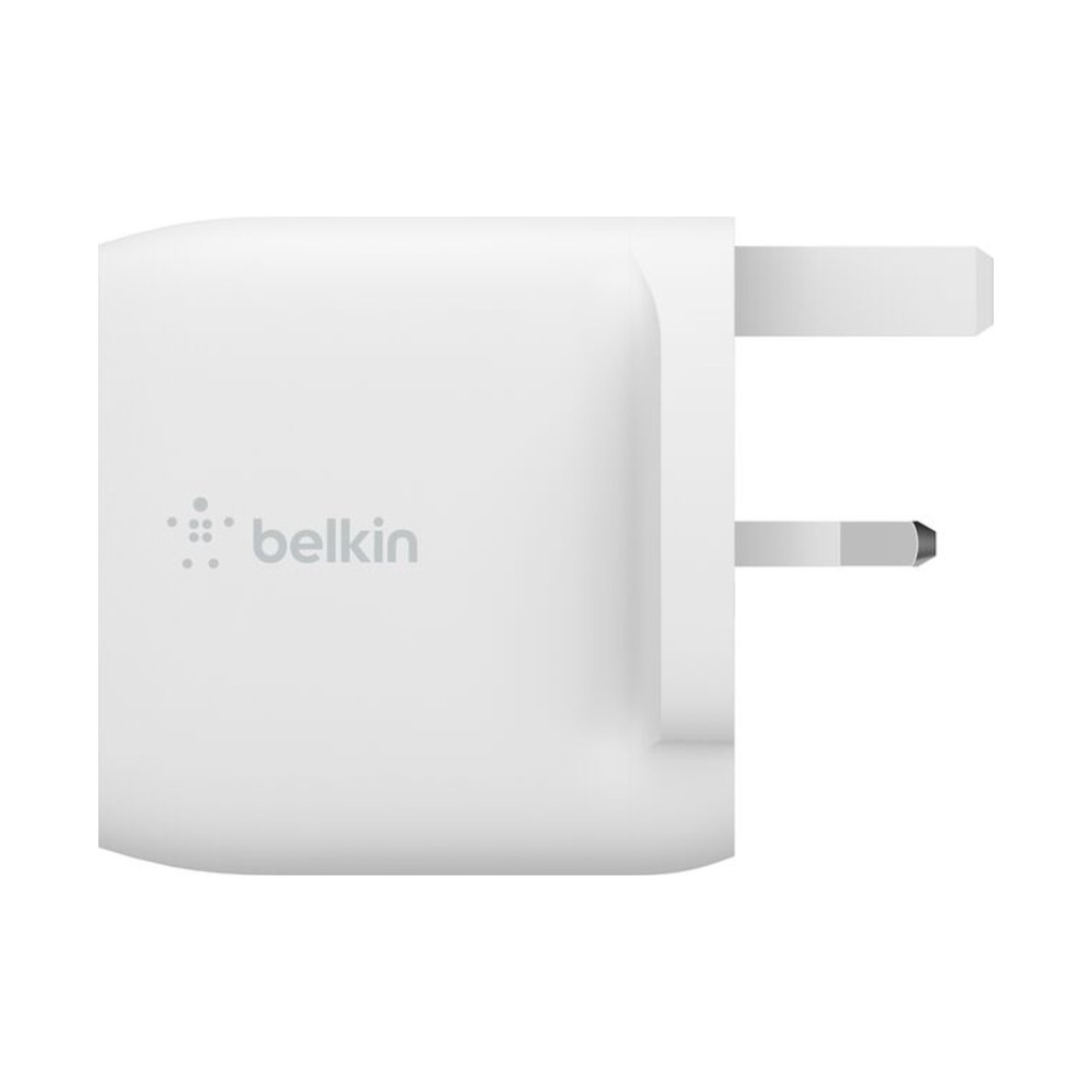 Belkin BoostCharge Dual USB-A Wall Charger 24W + Lightning to USB-A Cable