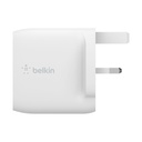 Belkin BoostCharge Dual USB-A Wall Charger 24W + Lightning to USB-A Cable