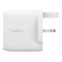 Belkin BoostCharge Dual USB-A Wall Charger 24W + Lightning to USB-A Cable