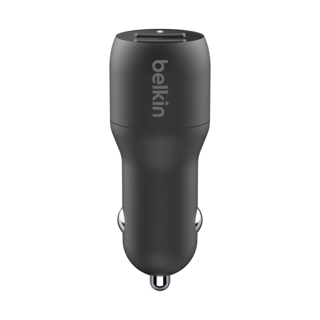 Belkin Dual Usb-A Car charger 24W Black
