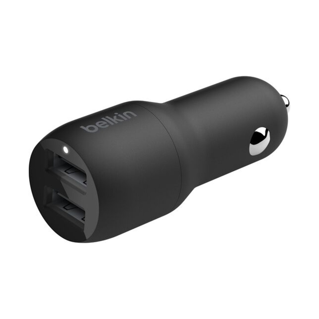 Belkin Dual Usb-A Car charger 24W Black
