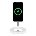Belkin BoostCharge Pro 2-in-1 MagSafe Charging Stand – White