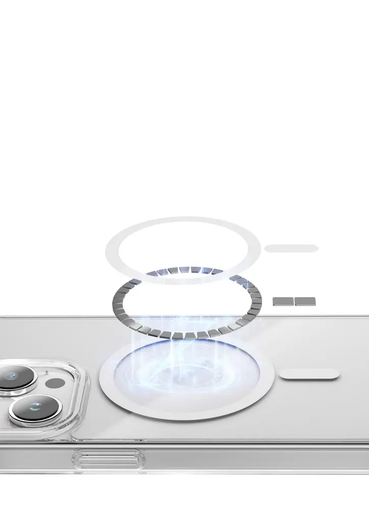Green Lion Magsafe Crystal Clear Case for iPhone 15 Pro - Pro Max - Clear (2).webp
