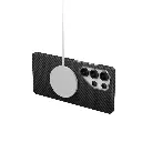 Green Lion MagSafe Kevlar Armor Case For Galaxy S25 Ultra - Black (1).webp