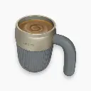 LePresso Auto Stirring Mug 450ML Capacity Magnetic Rotor Rechargeable Durable Stainless Steel 