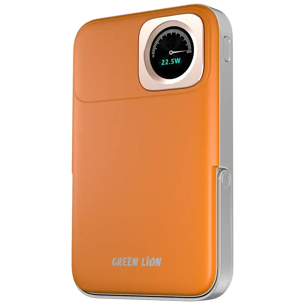 Green Lion Volt Gauge 10000mAh Power Bank - Orange.webp