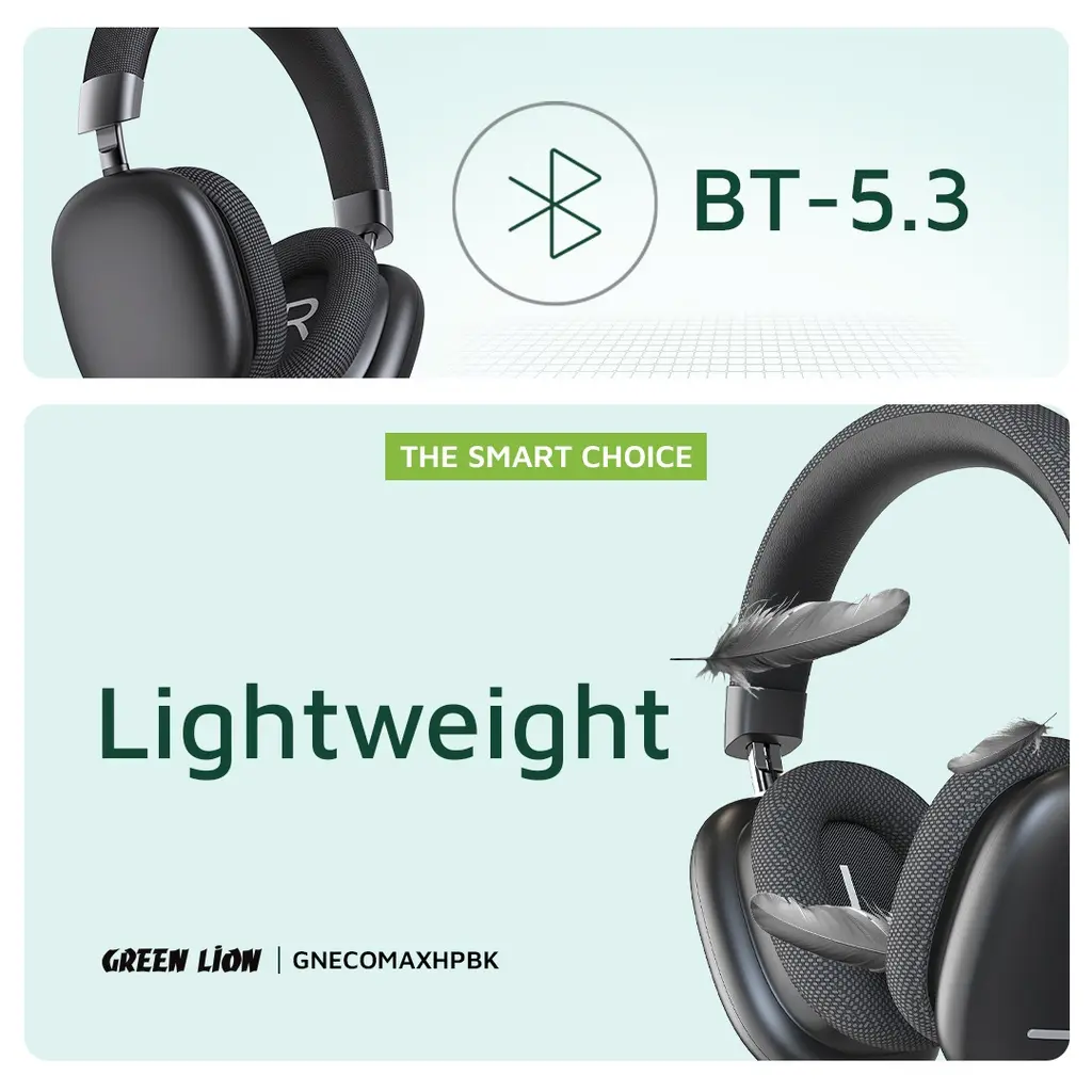 Green Lion Echo Max Headphone.webp