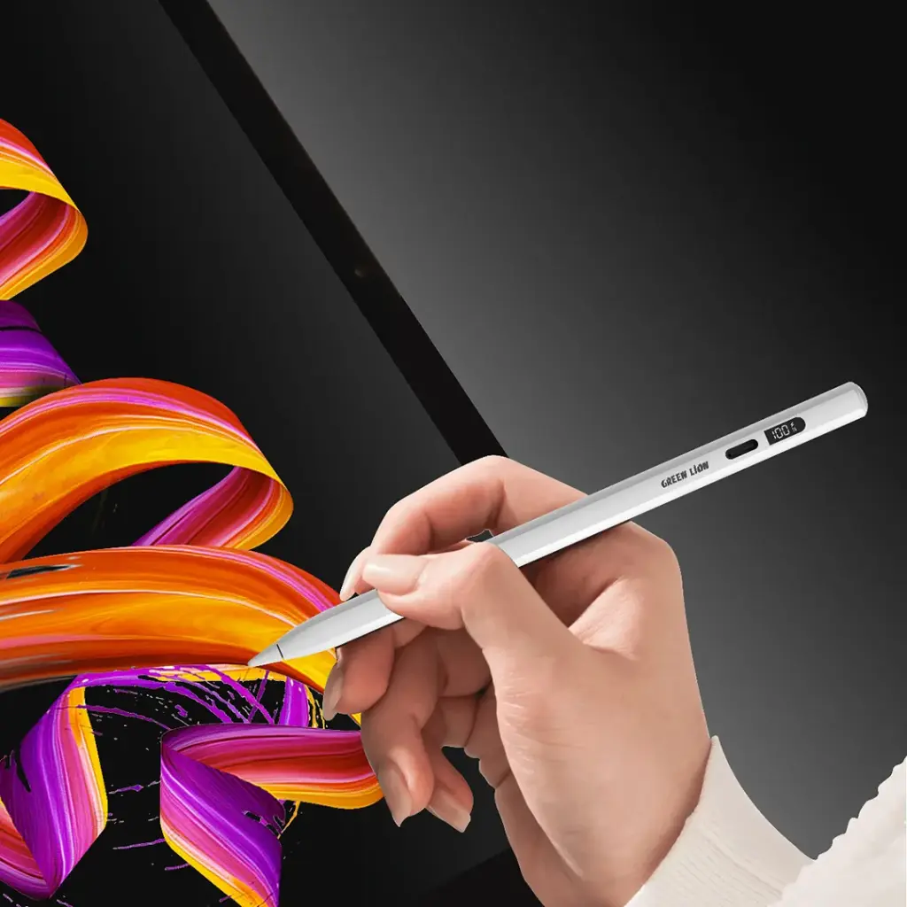 Green Lion Digital Stylus Pencil - White 6.webp