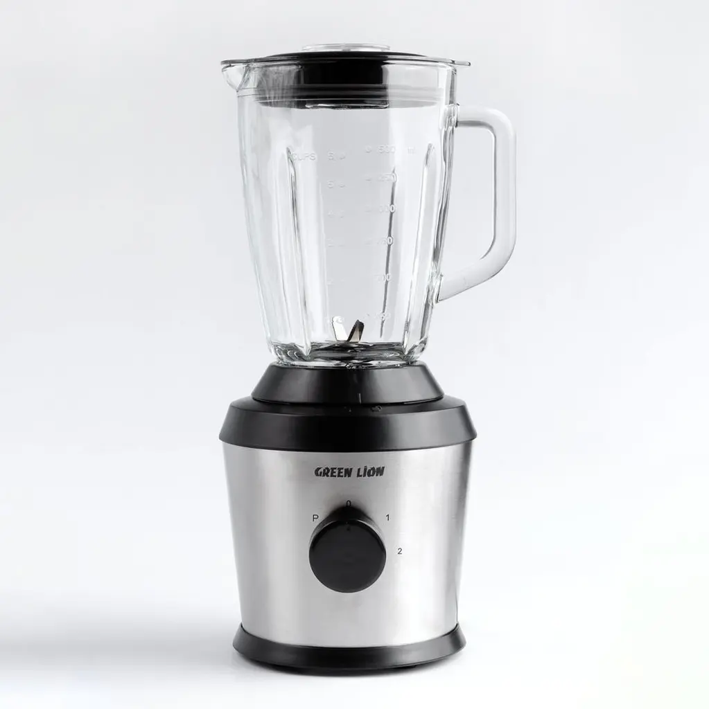 Green Lion Blend Pro Mixer Grinder 500W 1500mL - Silver (1).webp