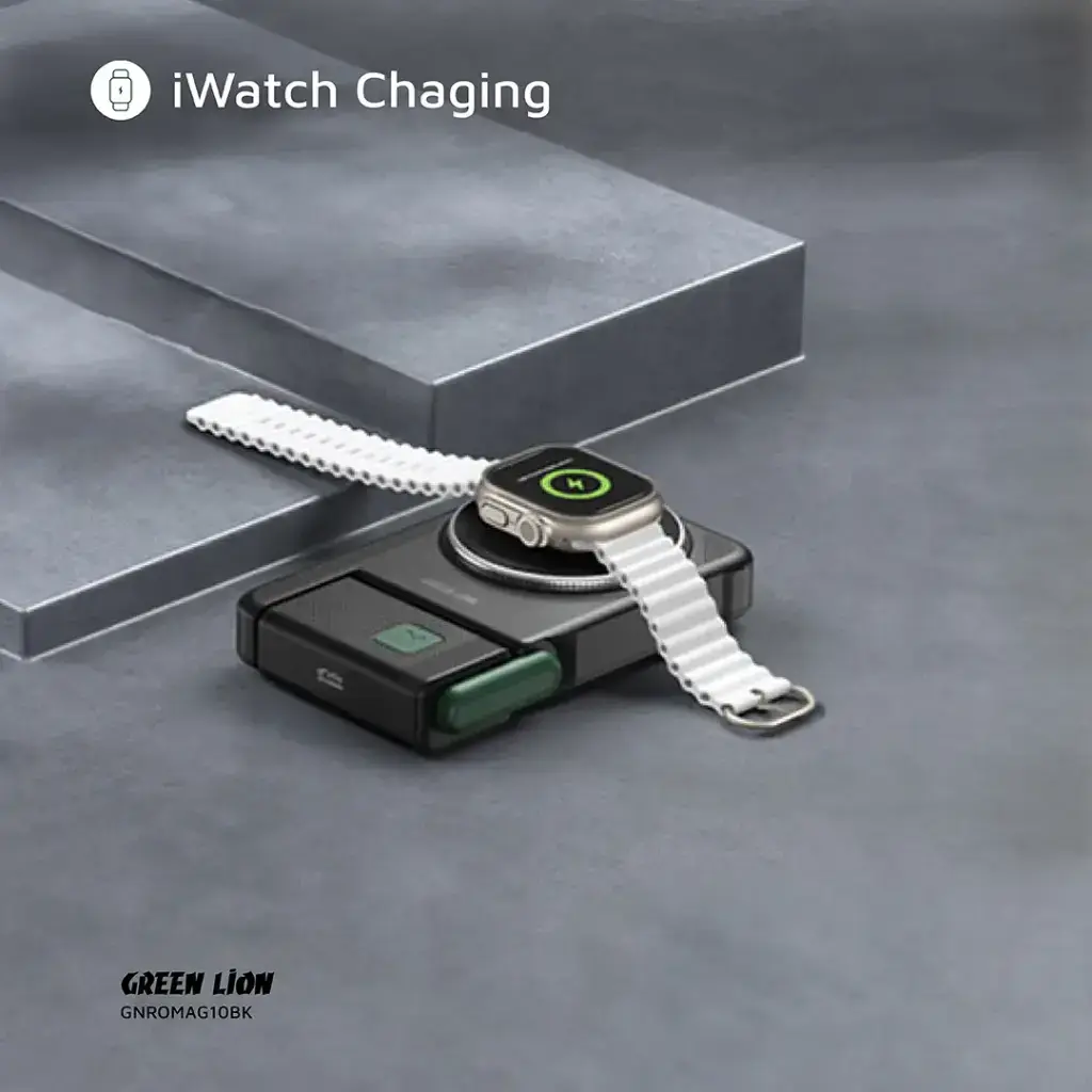 Green Lion Rotex MagSafe 10000mAh Power Bank - Black (2).webp