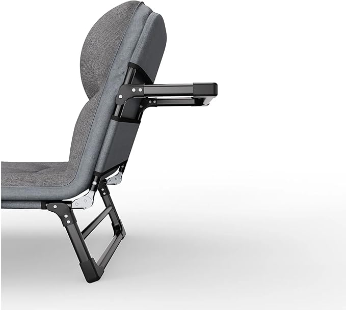 Green Lion Foldable Camping Bed - Gray