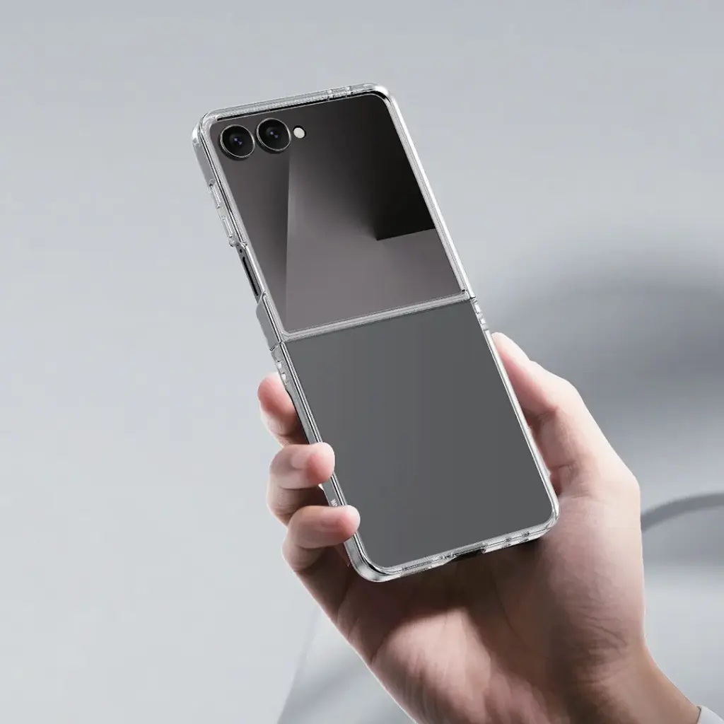 Green Lion Delgado PC Case for Z Flip 7 - Clear (4).webp