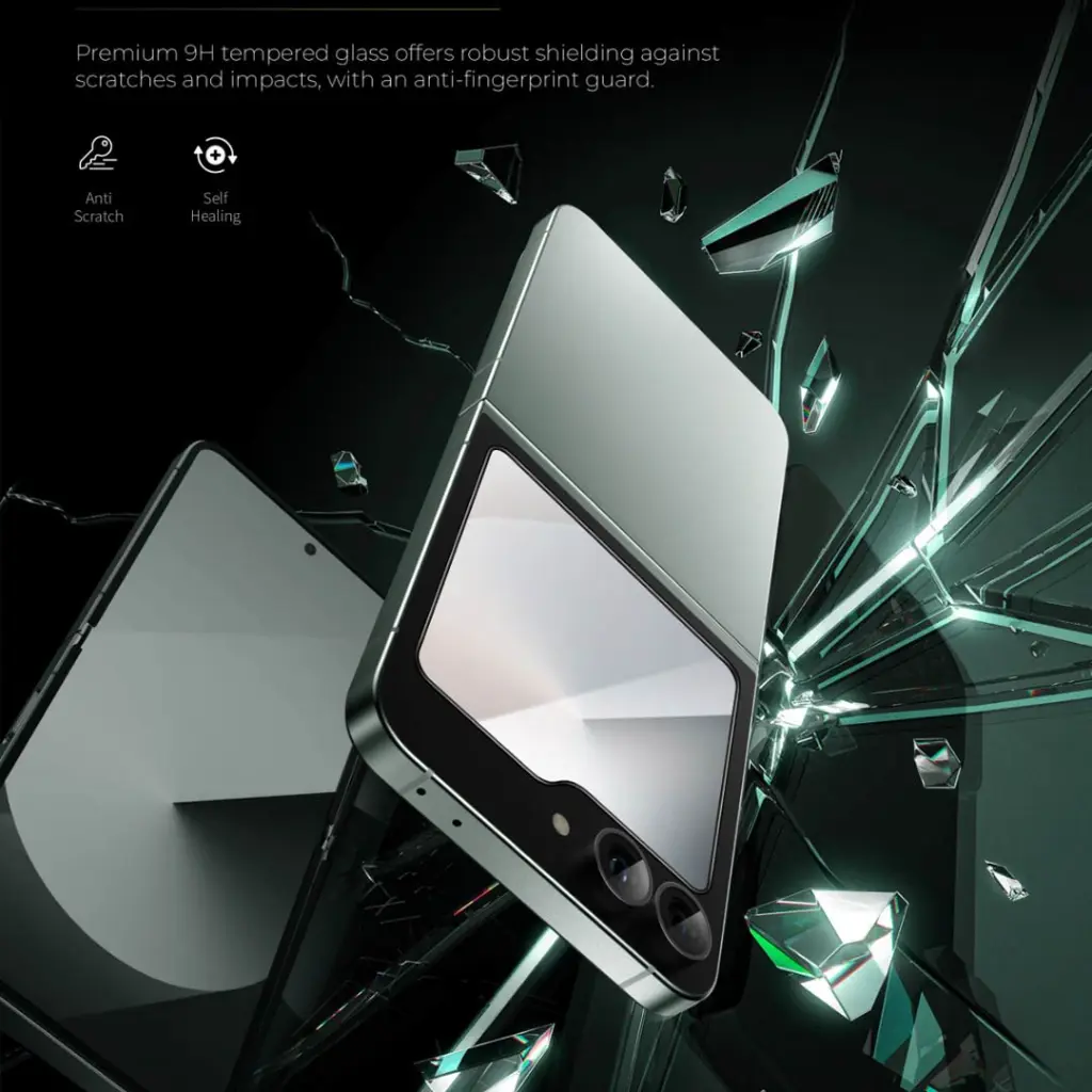 Green Lion Samsung Galaxy Z Flip 6 Fold Protection Pack -Clear.webp