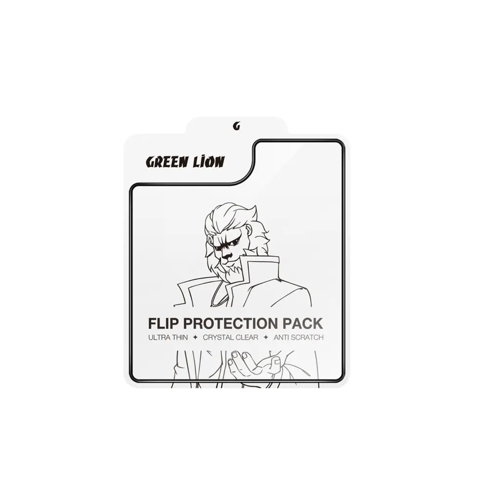 Green Lion Samsung Galaxy Z Flip 6 Fold Protection Pack - Clear (1).webp