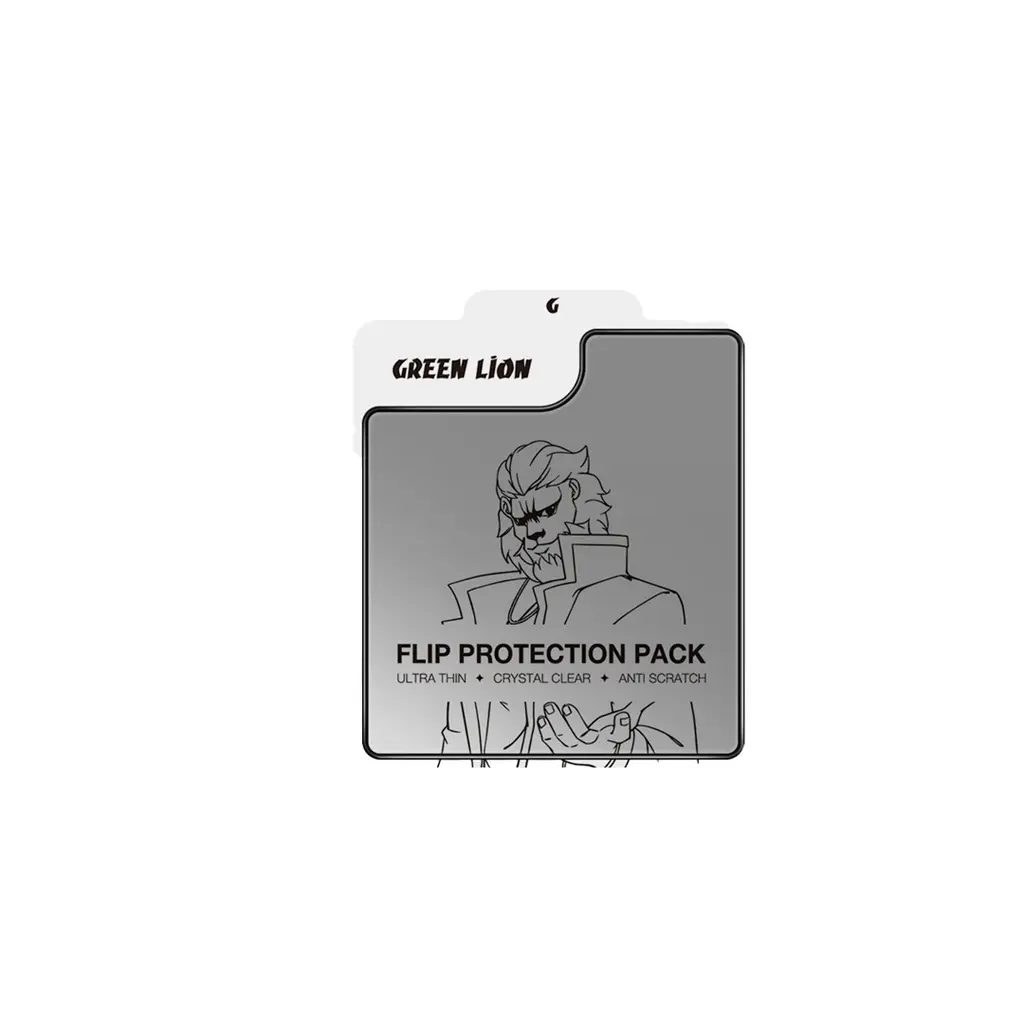 Green Lion Flip Protection Pack Privacy For Z Flip 6 - Black.webp
