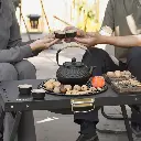 Green Lion Portable BBQ Camping Table - Black1.webp