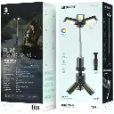 Green Lion Trio Beam Tripod Camping Light - Black.webp