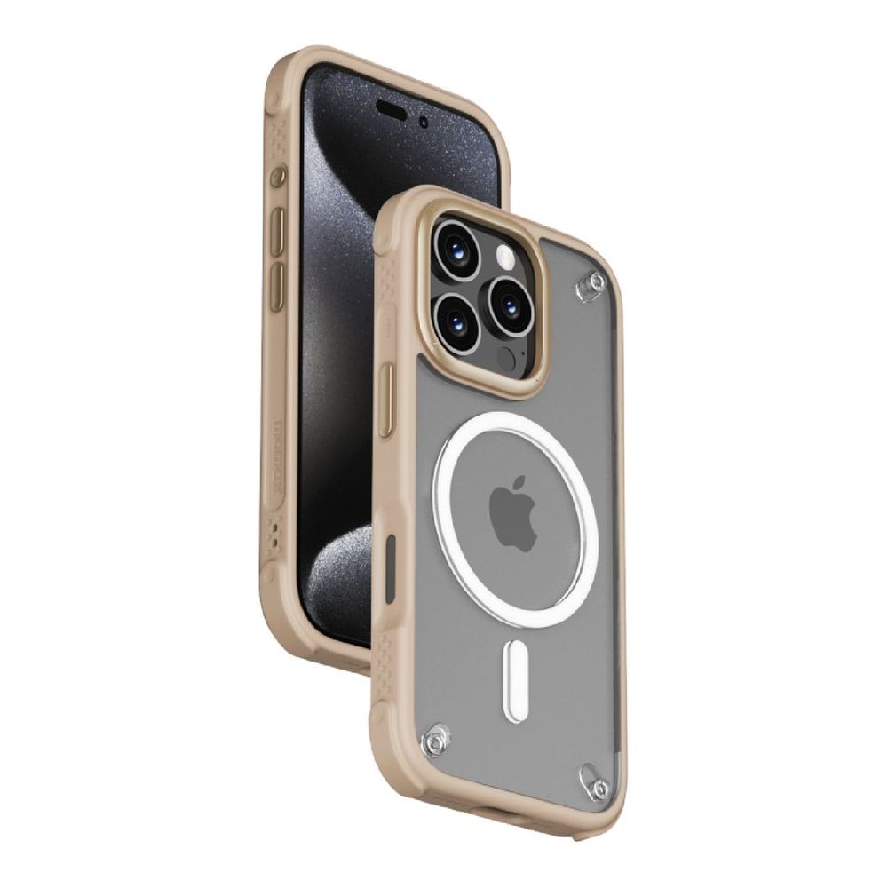 Momax Air Magnetic Case For iPhone 16 Pro Max Rose Gold